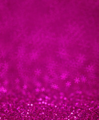 Abstract blue  background with snowflakes