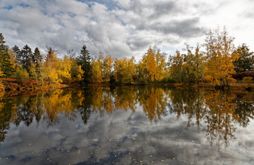 l'automne  aux mille étangs