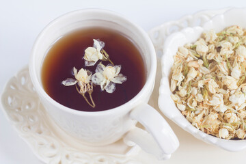 Aromatic tea with jasmine