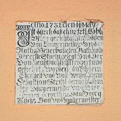 Die Informationstafel ist eine Sehenswürdigkeit von Riedenburg