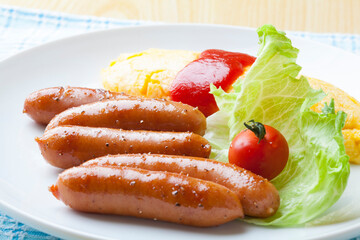 朝食