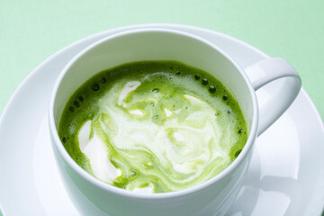 抹茶カフェラテ