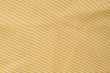 Surface of beige and white striped fabric for background