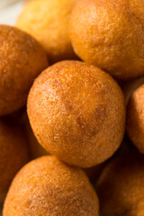 Homemade Fried Cake Donut Holes