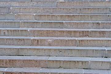 Granite stairs steps background