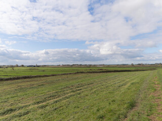 An agricultural field in Waverveen, The Netherlands