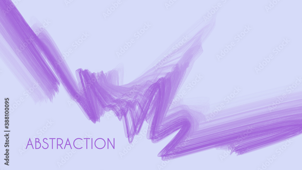 Aufkleber Purple abstraction on lavender background. Subtle vector graphics