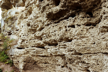 stone wall texture. old cave