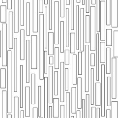 Black and white lines vertical, abstract seamless pattern, postcard, geometric background,  textile, wallpaper