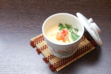 蟹茶碗蒸し