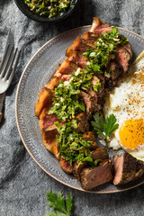 Homemade Steak and Eggs