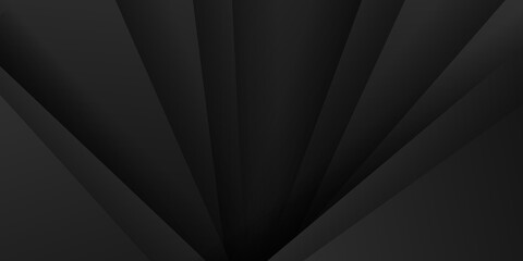 Black abstract background with stripes lines