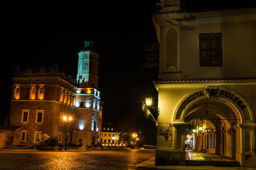 the old town of Sandomierz in Poland