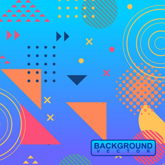 simple vector abstract background design