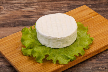 Delicous Brie round soft cheese
