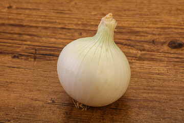 White ripe sweet onion vegetable