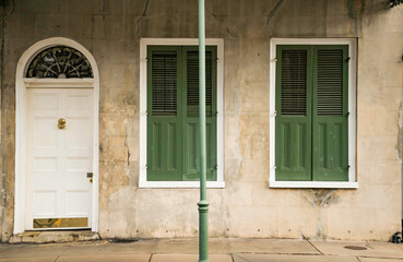 Architecture of the French Quarter in New Orleans