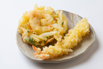 かき揚げとえび天