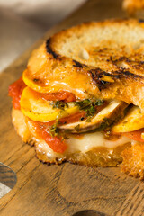 Homemade Veggie Ratatouille Sandwich