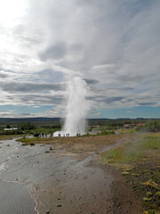 Geysir Strokkur in Island