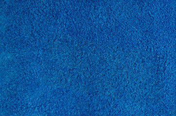 Fototapeta na wymiar Blue leather texture or background