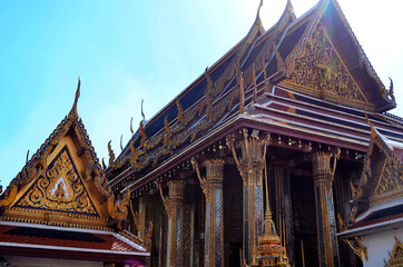 Fototapeta premium Bangkok, Thailand - Temple of the Emerald Buddha