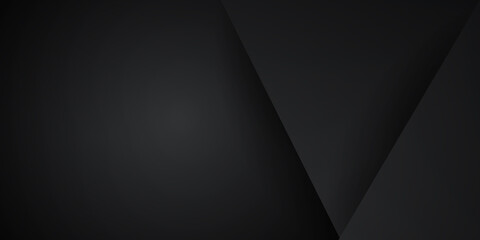 Simple black background with triangles