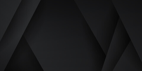 Obraz premium Dark black abstract background