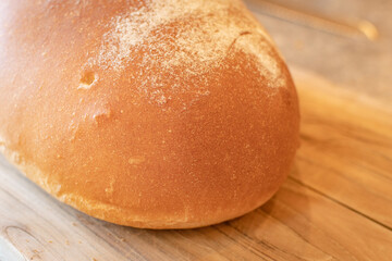 Italian artisan bread loaf
