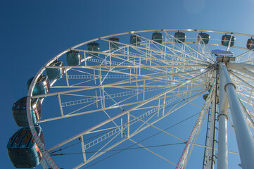ferris wheel against the sky