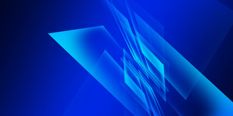 Abstract background with blue squares
