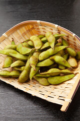 丹波の黒豆の枝豆