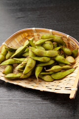 丹波の黒豆の枝豆