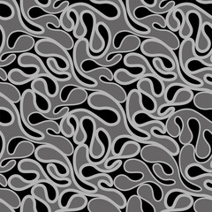 Full Seamless Modern Abstract vector classic pattern for girls, boys, clothes. Wallpaper for textile and fabric print. Fashion style black and gray simple background texture.