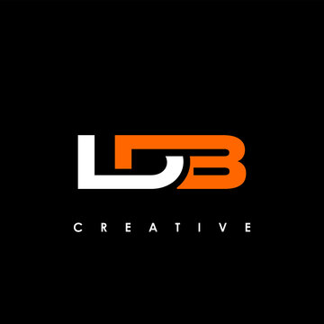 LDB Letter Initial Logo Design Template Vector Illustration	

