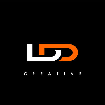 LDD Letter Initial Logo Design Template Vector Illustration	
