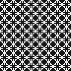 Abstract Cross Pattern Dots Logo generative computational art illustration