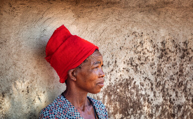 old African woman