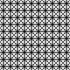 Fototapeta premium Abstract Cross Pattern Dots Logo generative computational art illustration