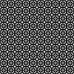 Fototapeta premium Abstract Cross Pattern Dots Logo generative computational art illustration