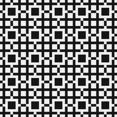 Fototapeta premium Abstract Cross Pattern Dots Logo generative computational art illustration