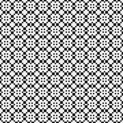 Abstract Cross Pattern Dots Logo generative computational art illustration