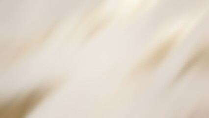 Abstract gradient background. Dedocused lights wallpaper. Soft beige color modern backdrop. Template for design