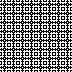 Fototapeta premium Abstract Cross Pattern Dots Logo generative computational art illustration