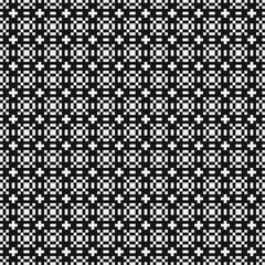 Abstract Cross Pattern Dots Logo generative computational art illustration