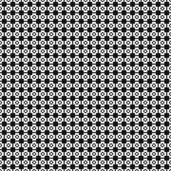 Fototapeta premium Abstract Cross Pattern Dots Logo generative computational art illustration