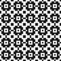 Fototapeta premium Abstract Cross Pattern Dots Logo generative computational art illustration