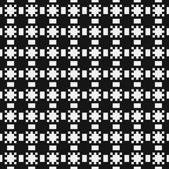 Fototapeta premium Abstract Cross Pattern Dots Logo generative computational art illustration