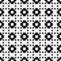 Abstract Cross Pattern Dots Logo generative computational art illustration