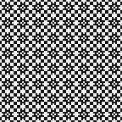 Abstract Cross Pattern Dots Logo generative computational art illustration